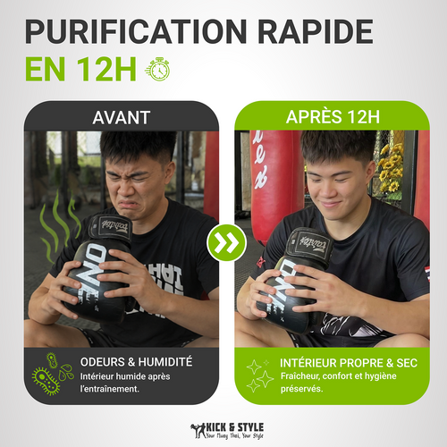 Désodorisant pour gants de boxe