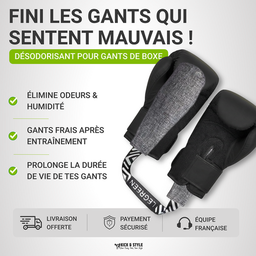 Désodorisant pour gants de boxe