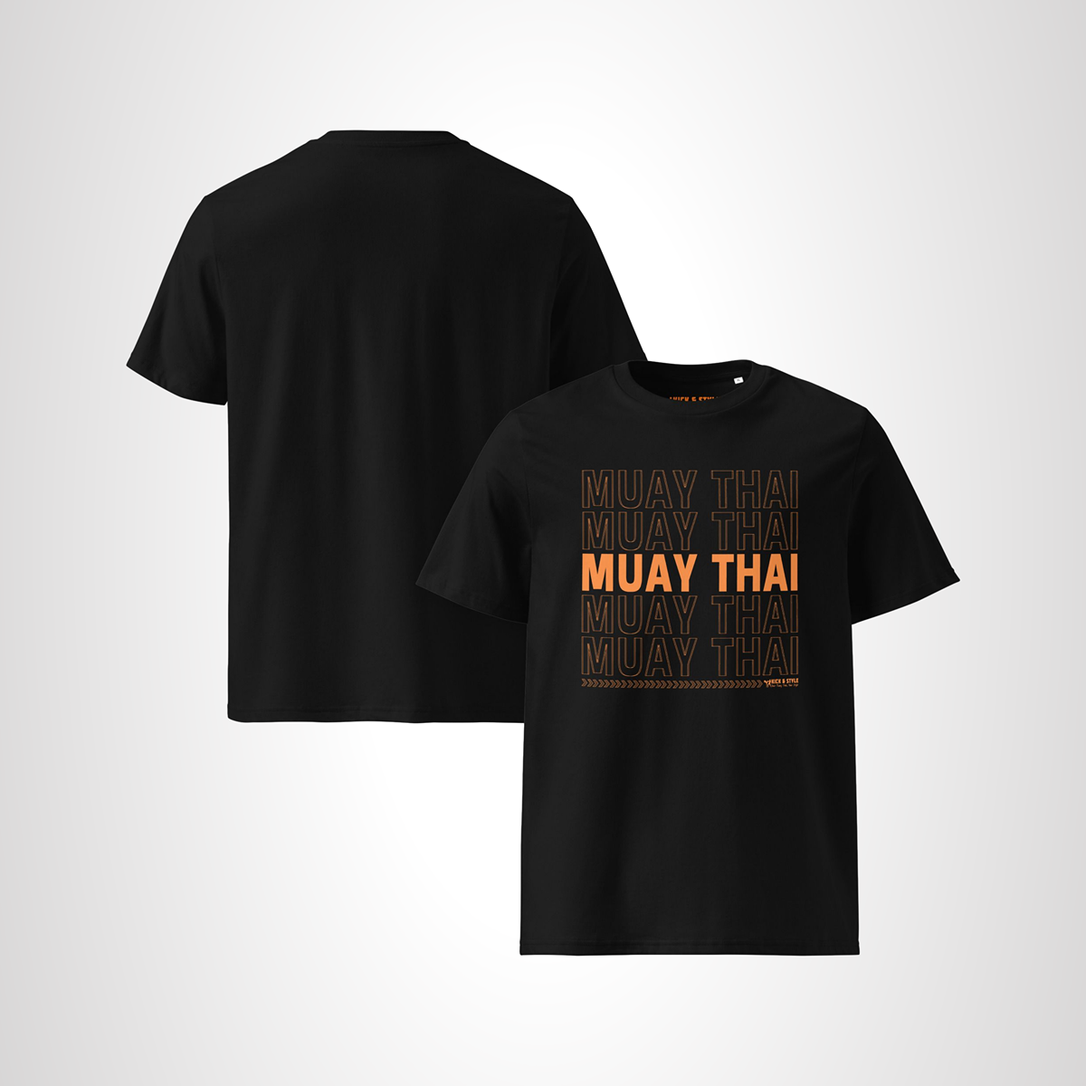 muay thai orange