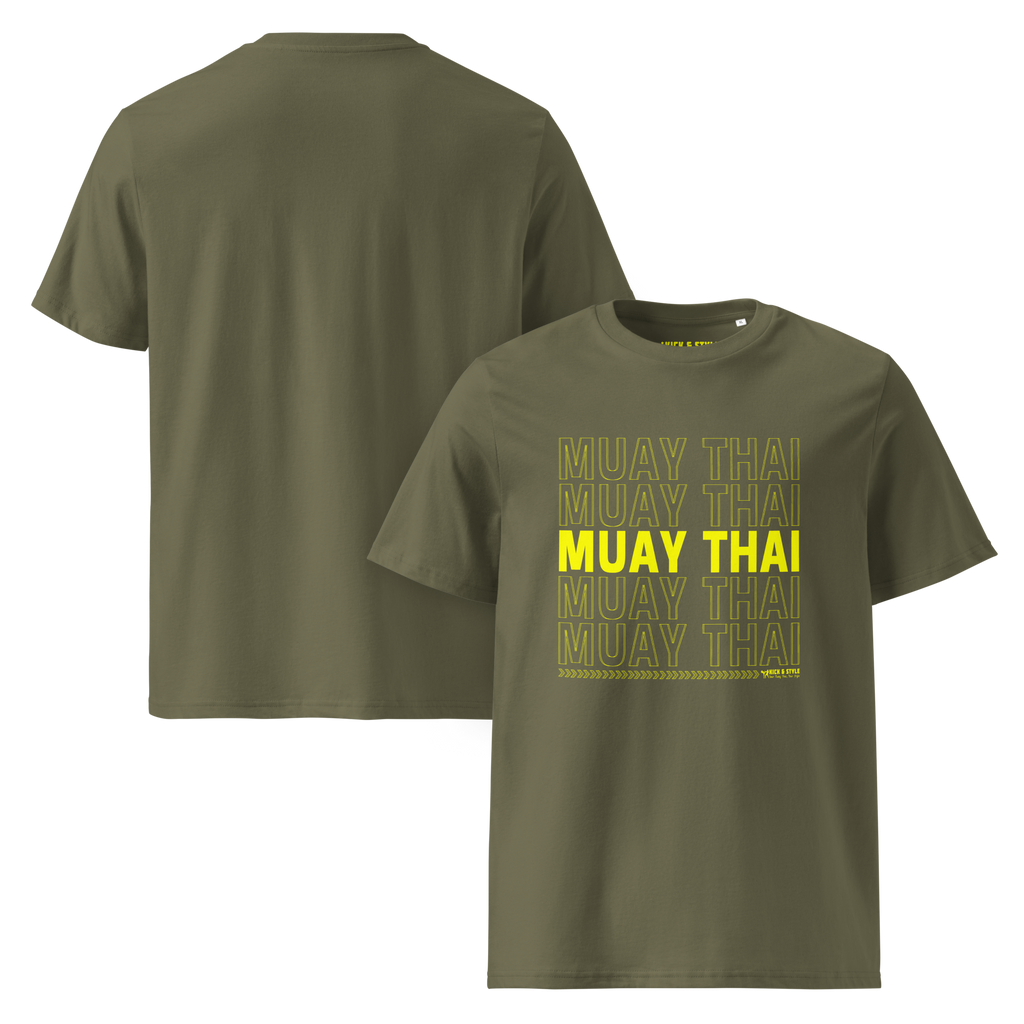 muay thai yellow