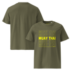 muay thai yellow