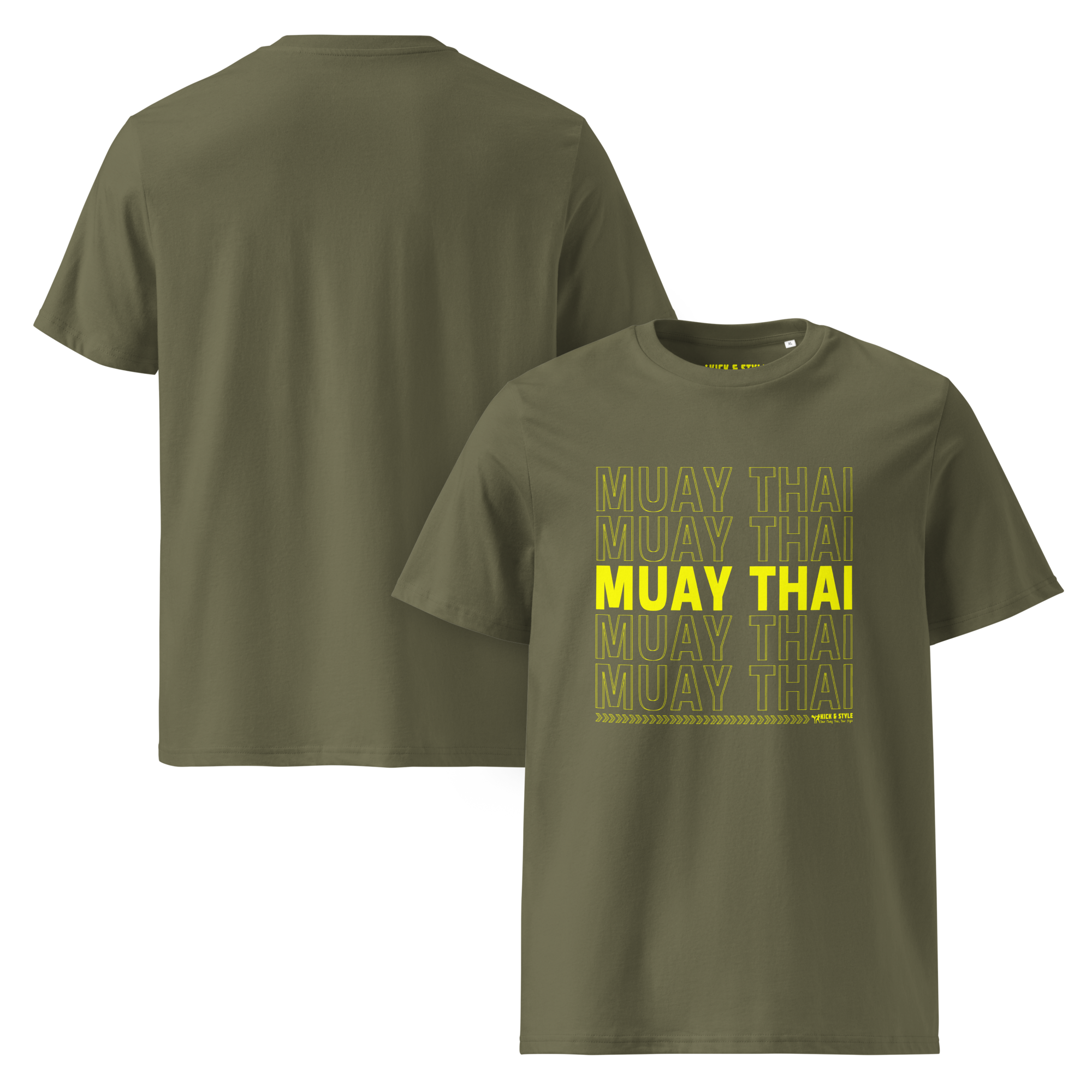 muay thai yellow